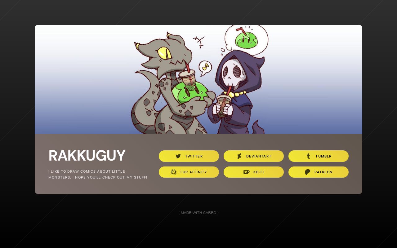 RakkuGuy's Carrd